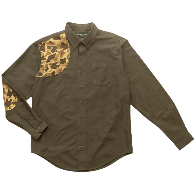 Sportsmans Shirt - Moss Oxford/Original Camo