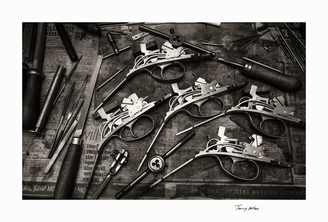 Gun Series #3, photograph by Terry Allen