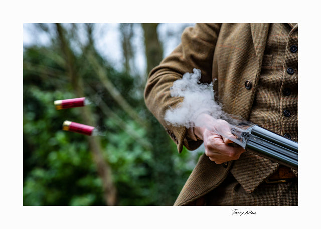 Gun Series #4, photograph by Terry Allen